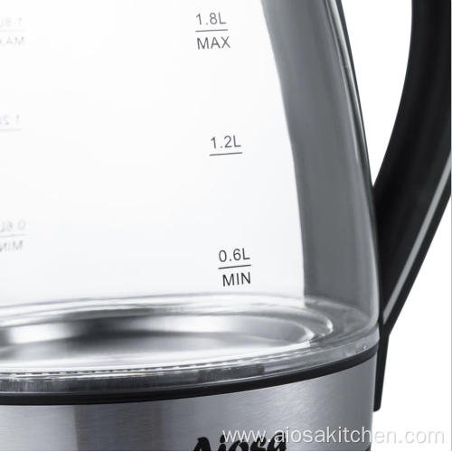 Electric Kettle Auto Shut Off Blue LED Light